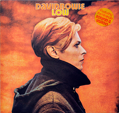 DAVID BOWIE - Low with Brian Eno ( 1977, UK )  album front cover vinyl record